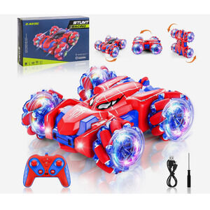 RC Spider Stunt Car 2.4GHz Off-Road 360° Rotating Rechargeable Toy for Kids